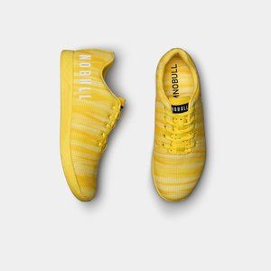 No Bull Men's Burst Trainer Yellow Training Sneaker Tennis Shoes Size 10